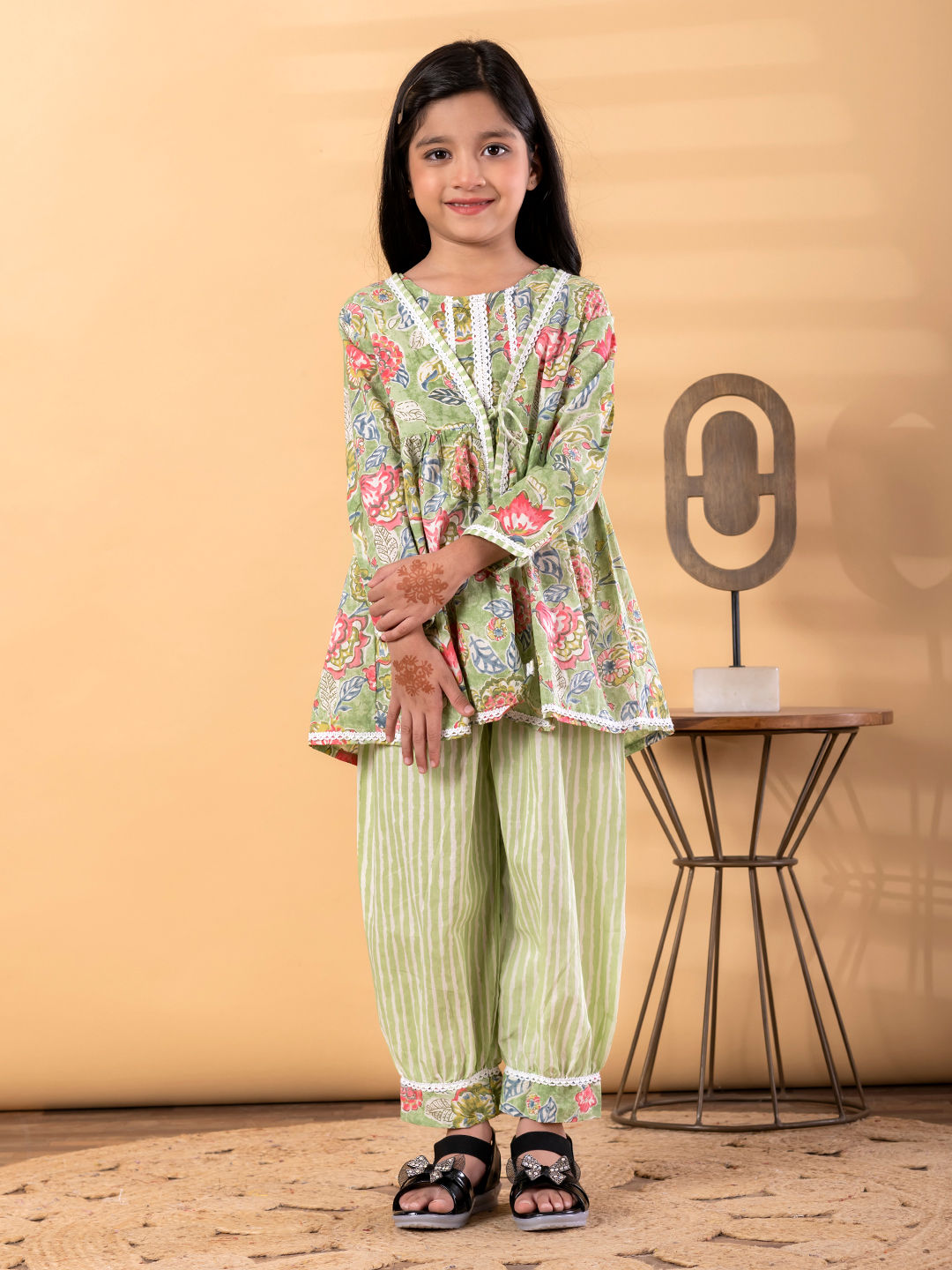 Little Meadow 3-Piece Cotton Co-ord Set