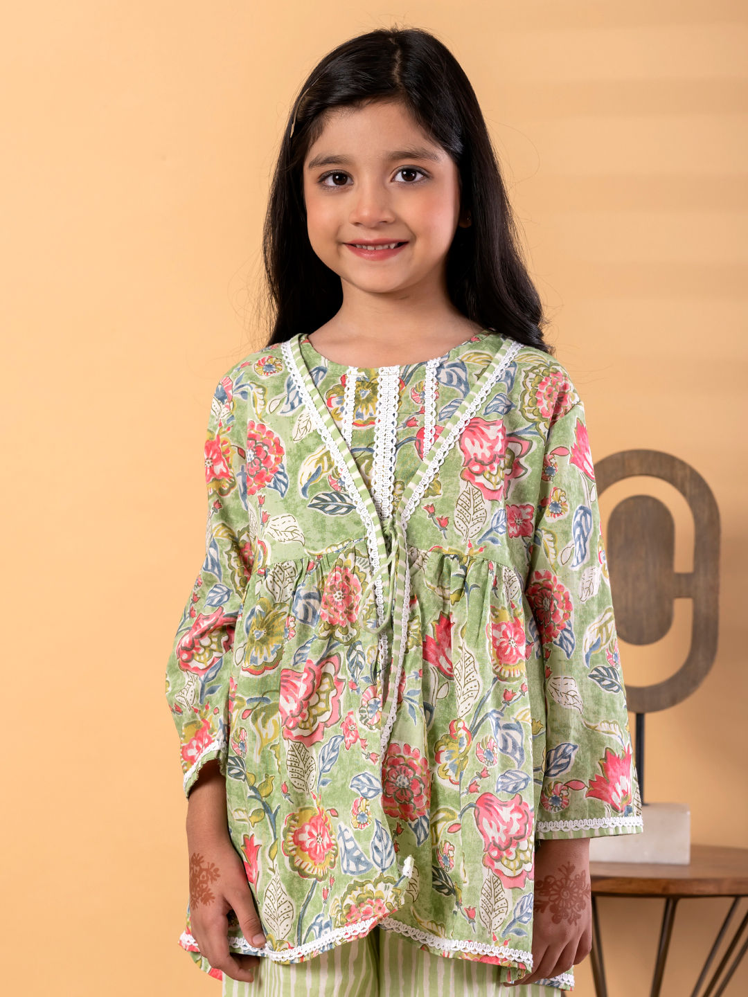 Little Meadow 3-Piece Cotton Co-ord Set
