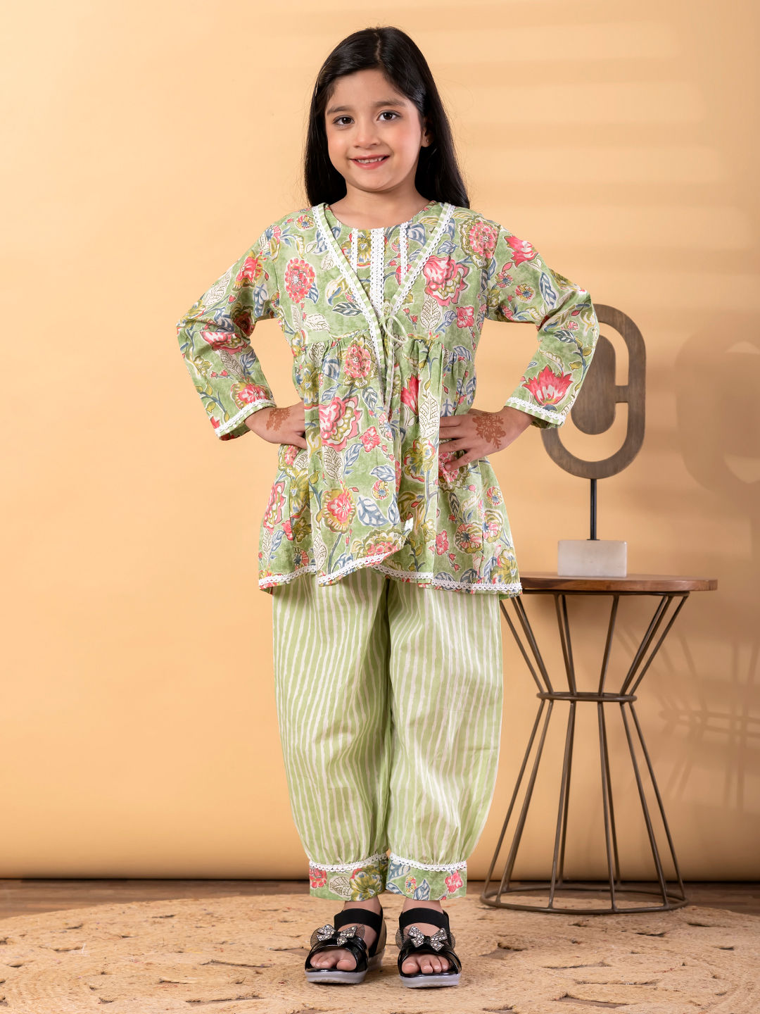 Little Meadow 3-Piece Cotton Co-ord Set