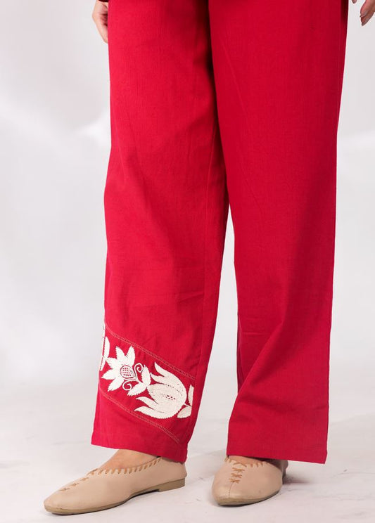Cherry light sand co-ord set - Kharwals India