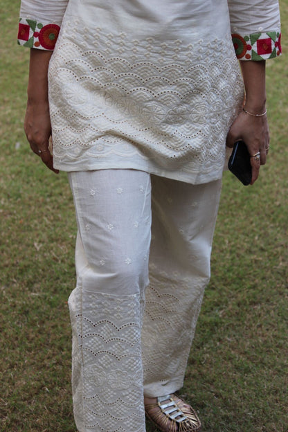 Gulnaar Mirror Cotton Co-ord Set